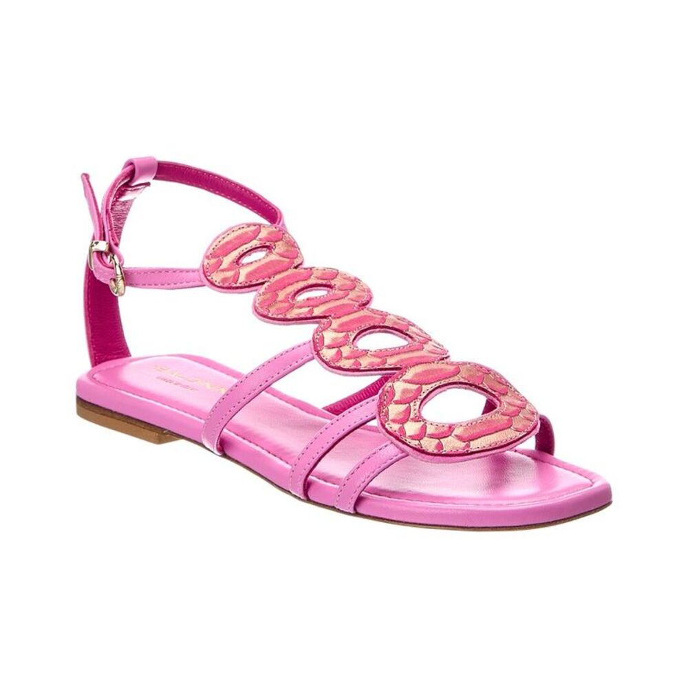 Baldinini Leather Sandal, Pink